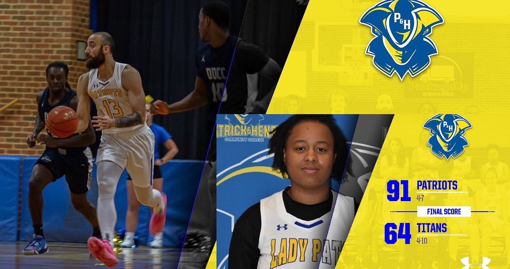 P&amp;HCC Men's and Women's Basketball Sweep Doubleheader