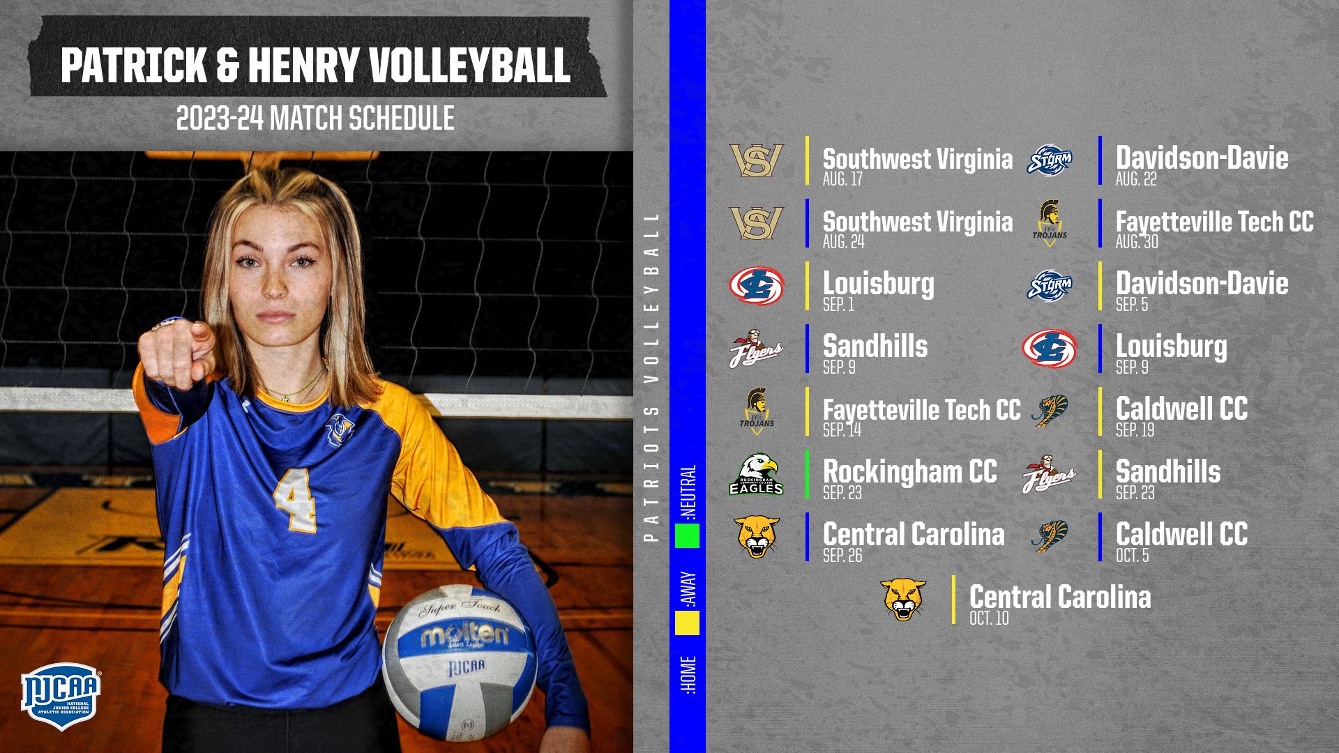 2023 Volleyball Schedule Released