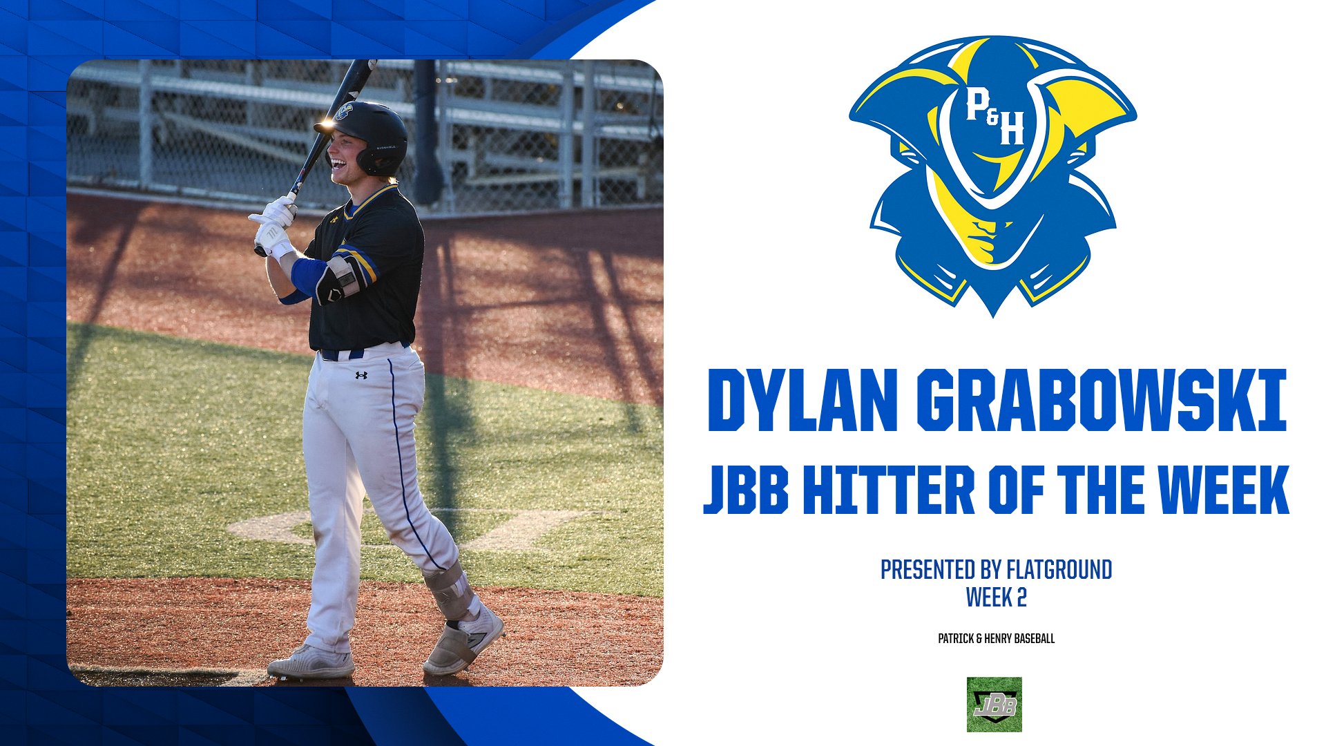 Grabowski Snags JBB Hitter of the Week Honors for Week 2
