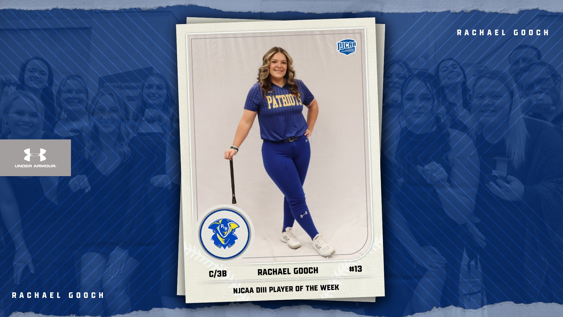 Softball's Rachael Gooch Earns National Recognition After an Incredible Week at the Plate